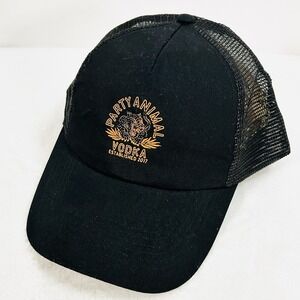 Party Animal Vodka Logo Trucker Hat Cap Adjustable‎ Snapback Black Outdoors